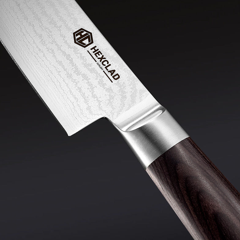 Damascus Steel Starter Knife Set, 2-pc (Espresso) - Image 2