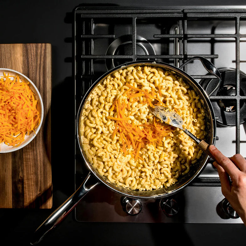 Hybrid Deep Sauté Pan with Lid, 4.5-Qt - Image 2