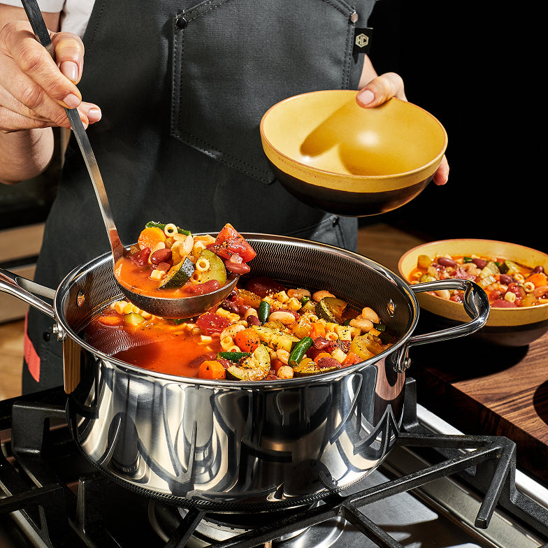 Hybrid Saucepan with Lid, 5-Qt - Image 2
