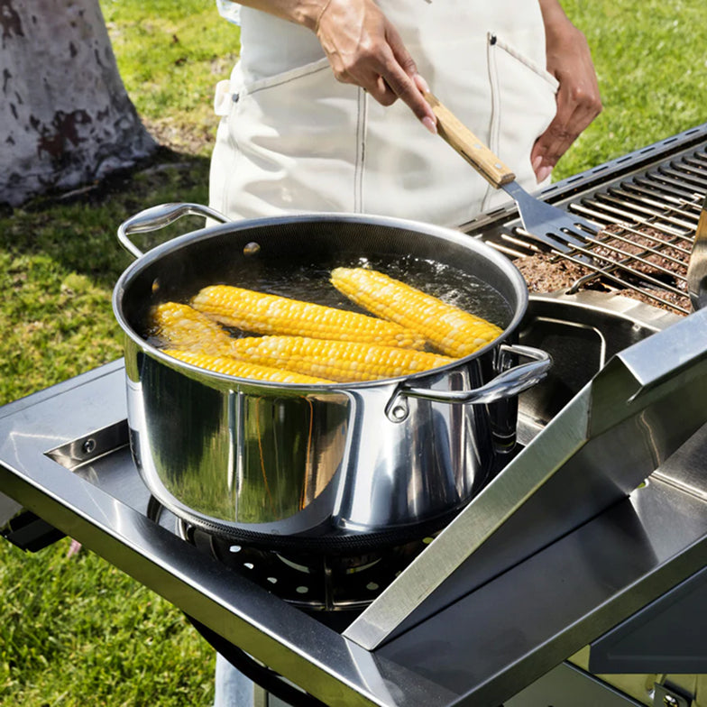 Hybrid Stock Pot with Lid, 10-Qt - Image 2