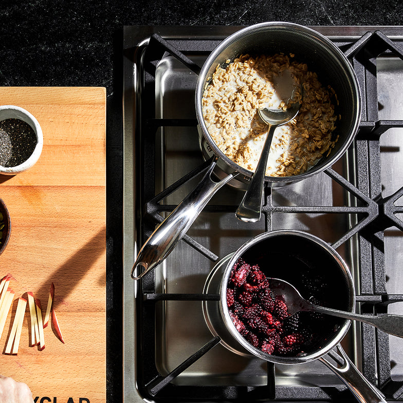 Hybrid Saucepan with Lid, 1-Qt - Image 3