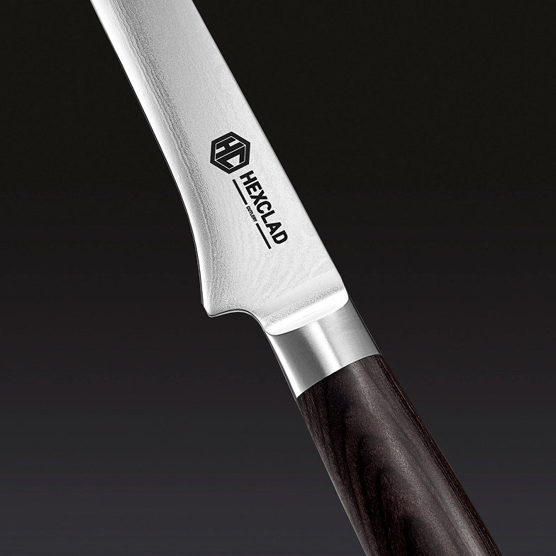 Damascus Steel Boning & Fillet Knife, 6" (Espresso) - Image 4