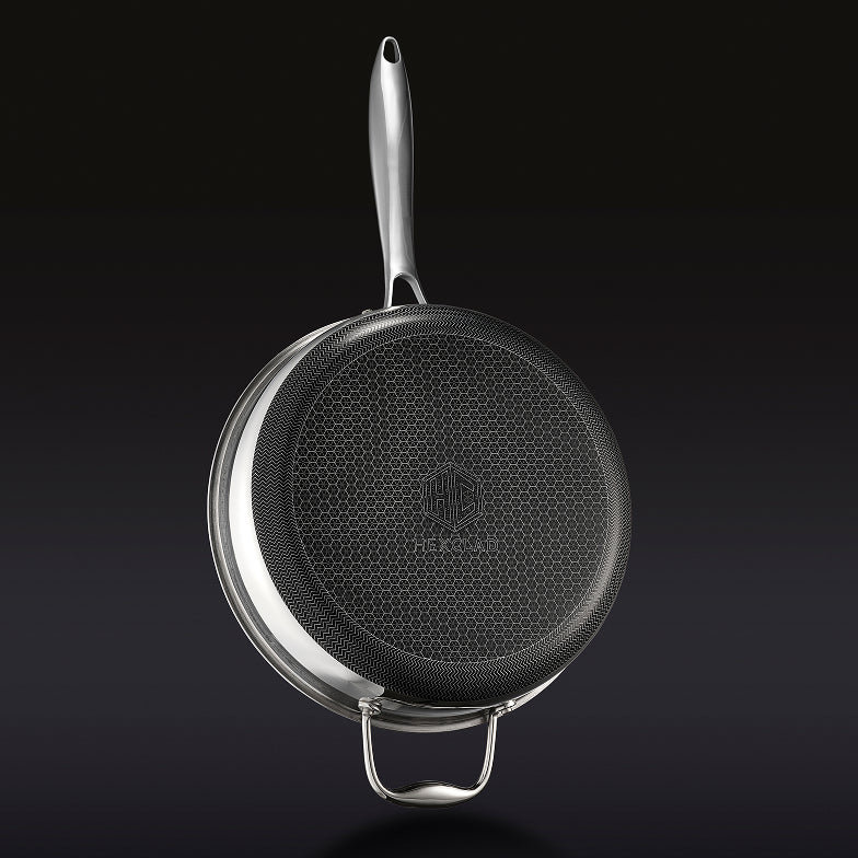 Hybrid Deep Sauté Pan with Lid, 3.3-Qt - Image 4