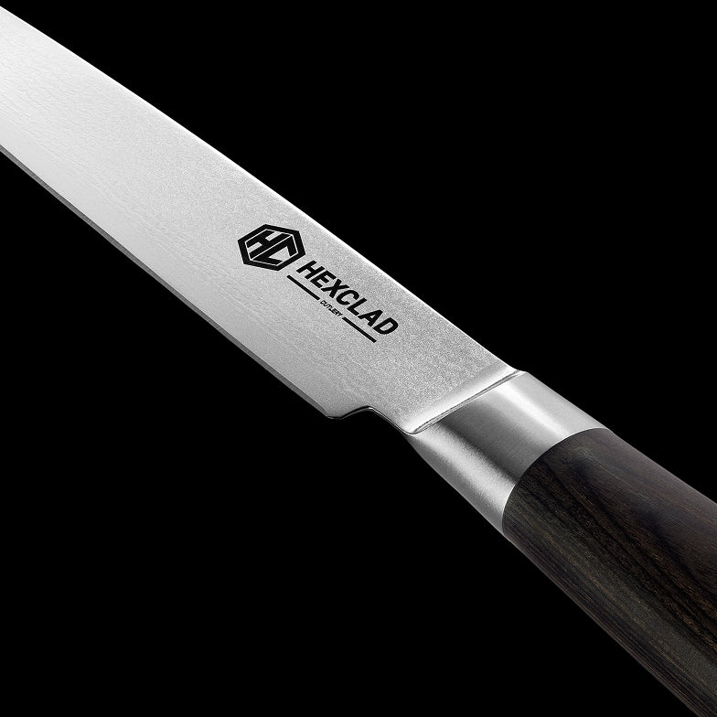Damascus Steel Steak Knife Boxed Set, 6-pc (Espresso) - Image 5