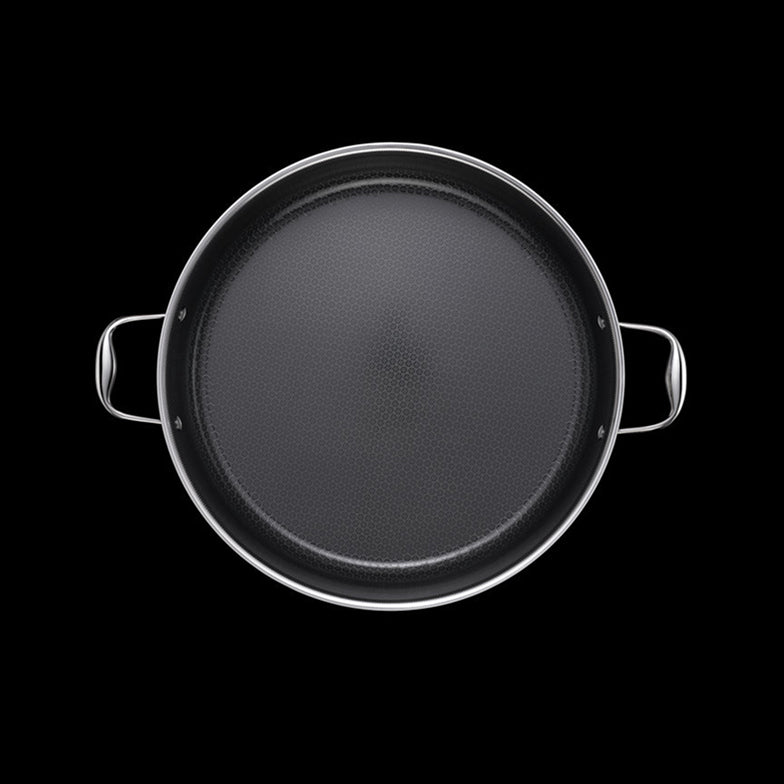 Hybrid Deep Sauté Pan with Lid, 10-QT - Image 6