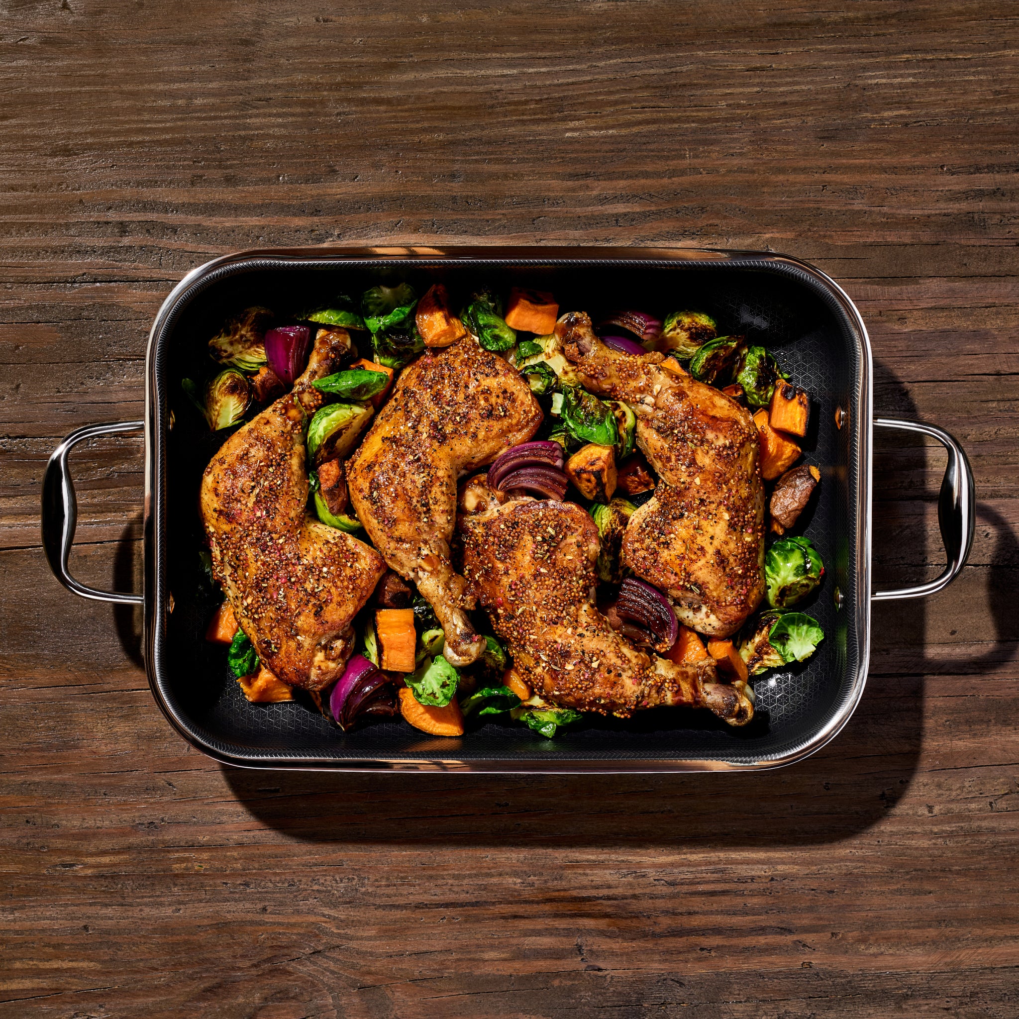 Hybrid Roasting Pan with Rack, 9” x 13” - Image 5