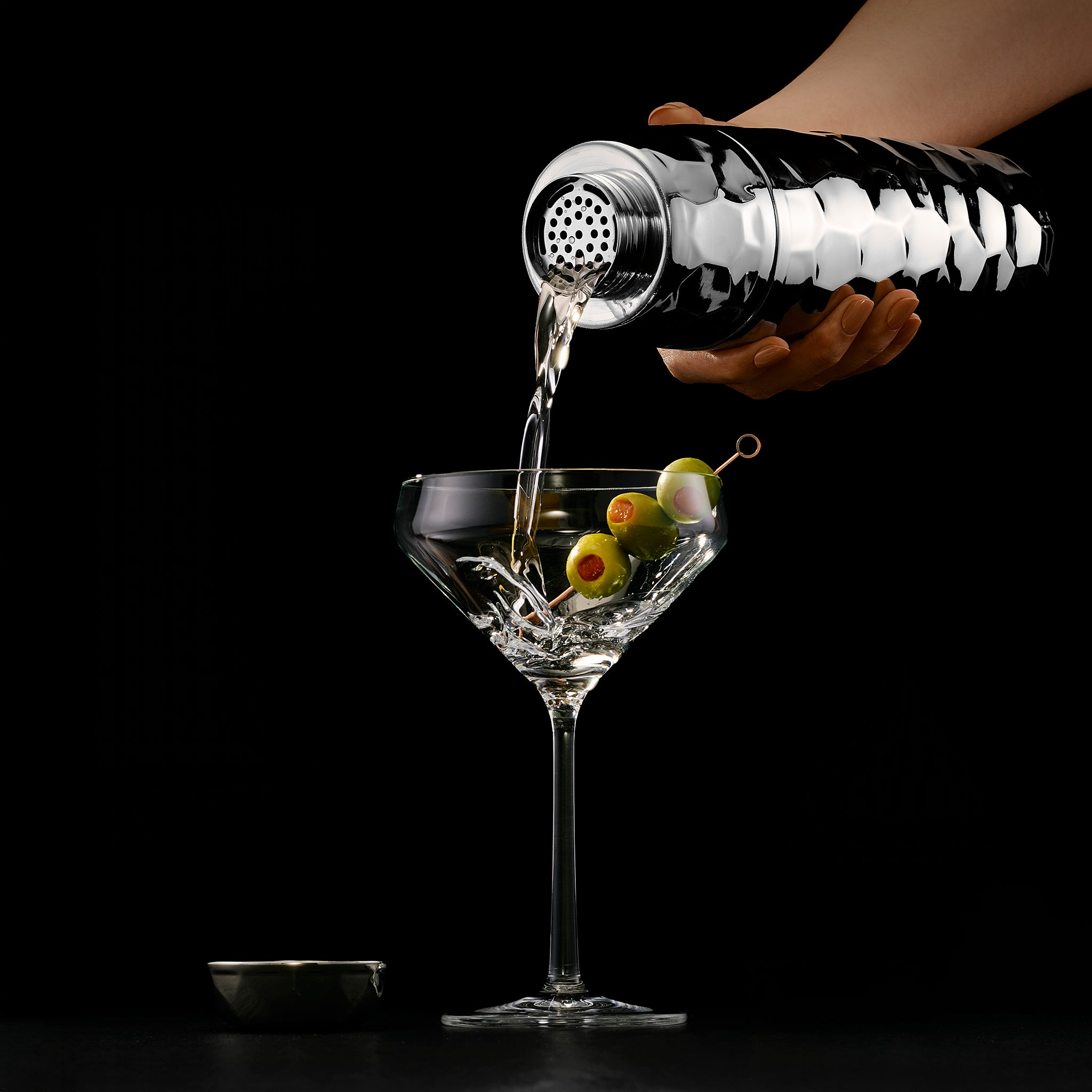 Cocktail Shaker, 25 oz (Chrome) - Image 3