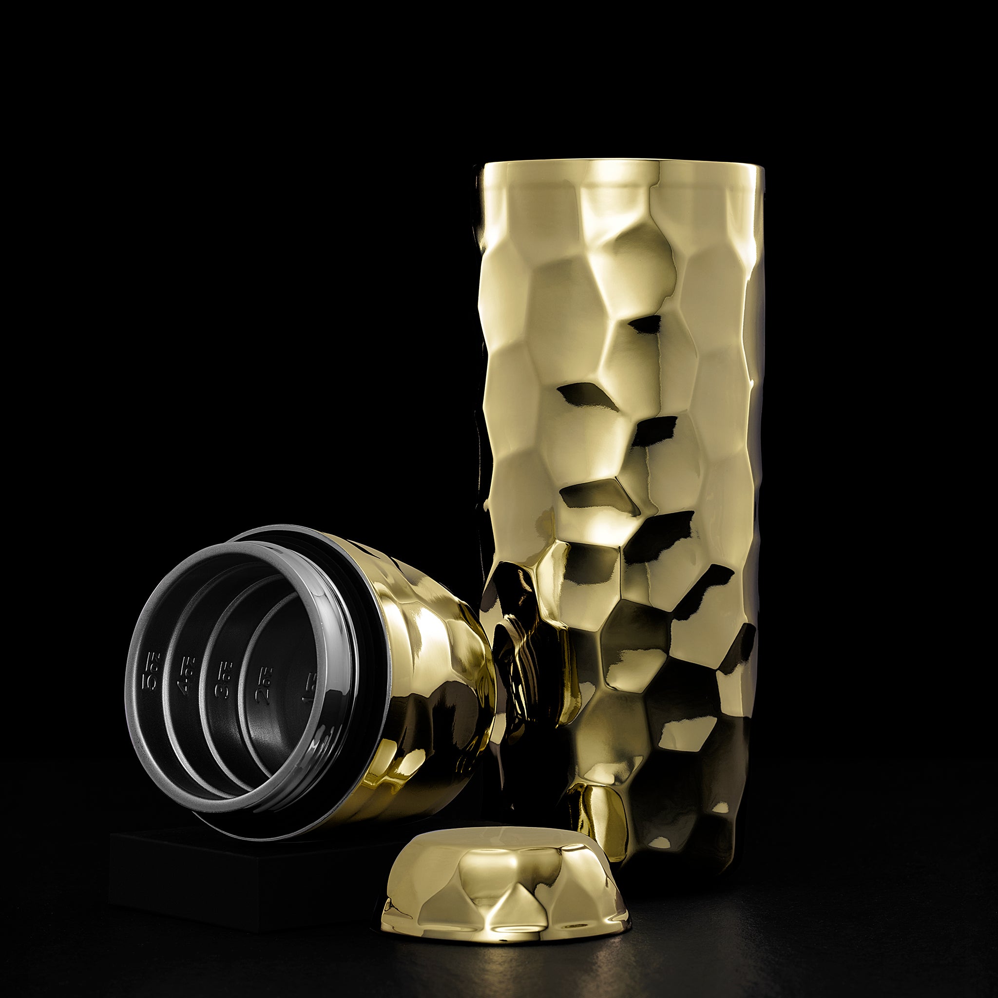 Cocktail Shaker, 25 oz (Gold) - Image 2