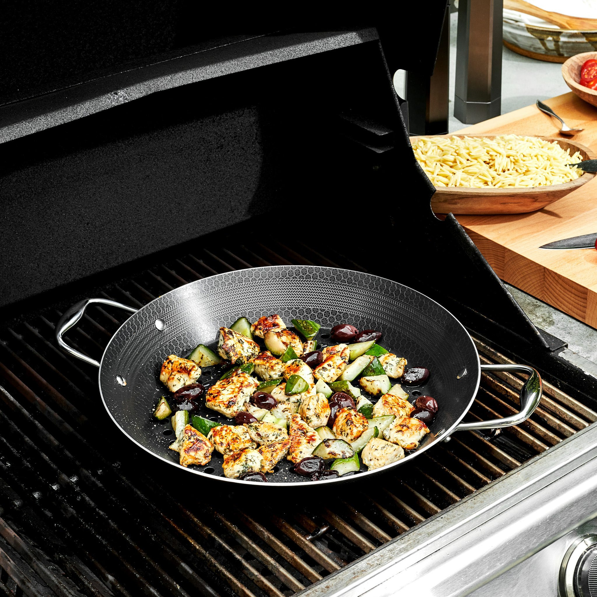 Hybrid BBQ Grill Pan, 12" - Image 5
