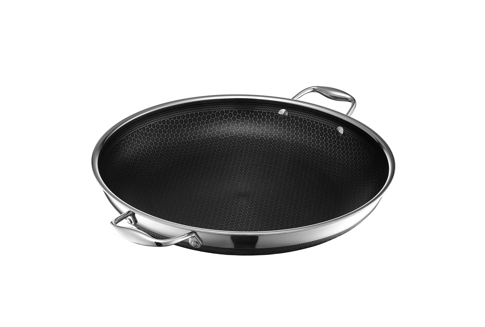 Hybrid Fry Pan with Lid, 14"