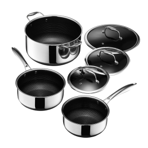 Hybrid Pot Set with Lids, 6-pc