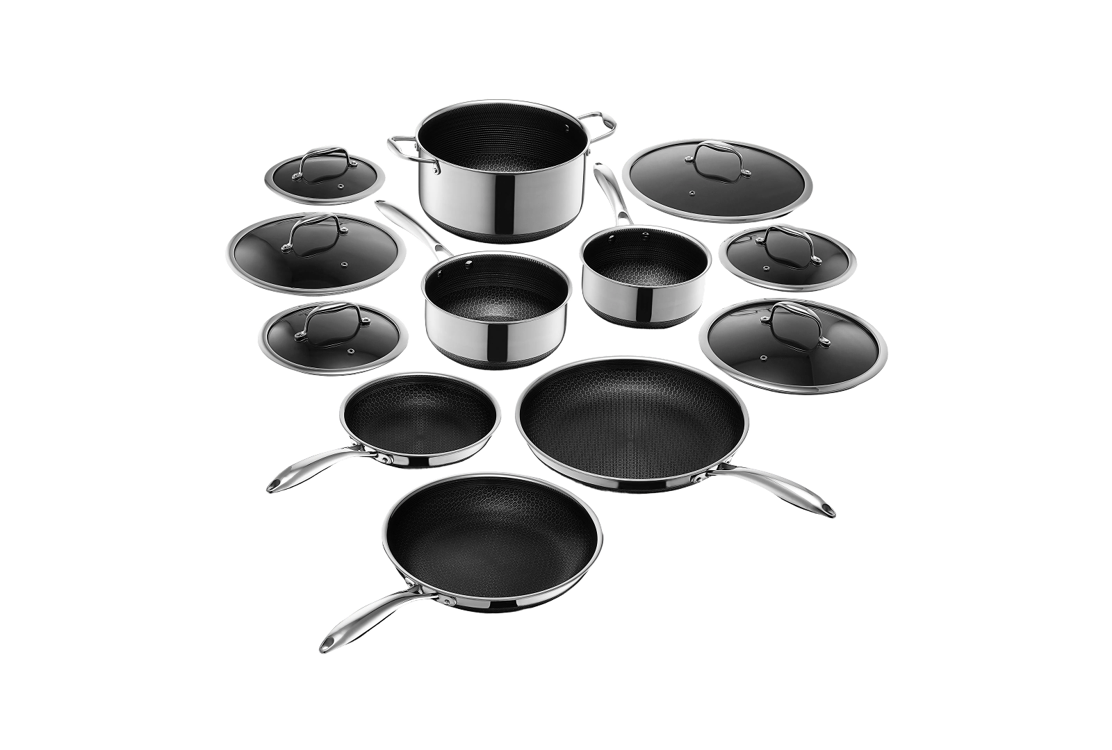 Hybrid Pots & Pans Set, 12-pc