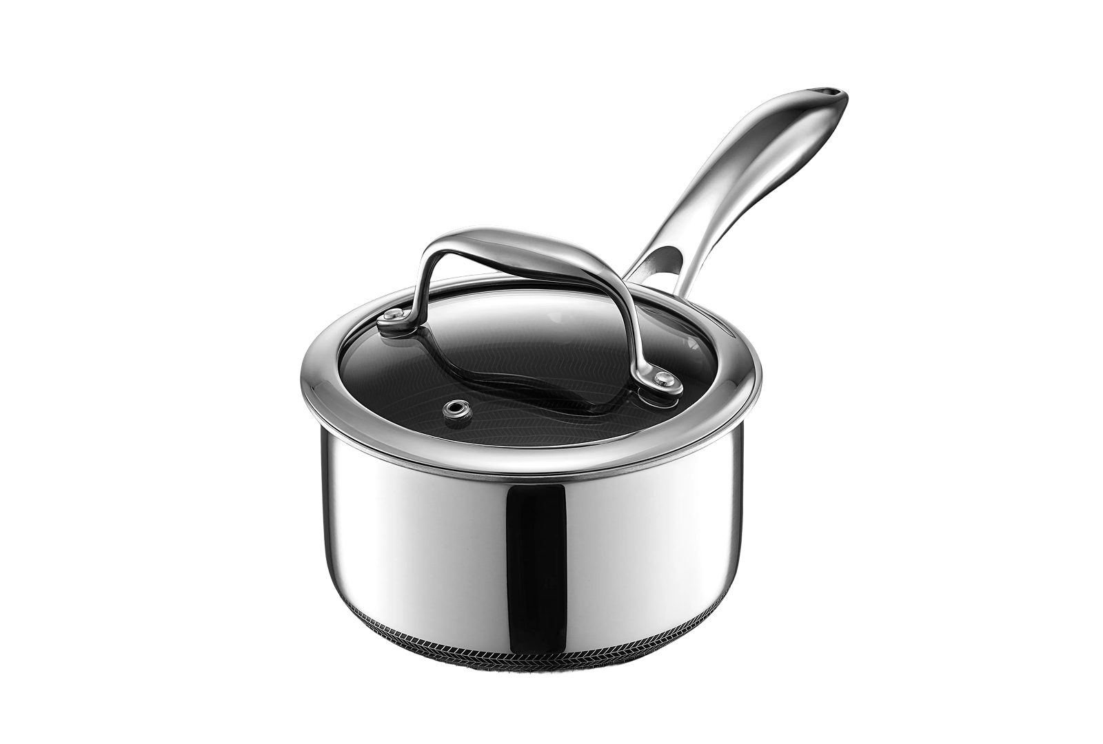 Hybrid Saucepan with Lid, 1-Qt