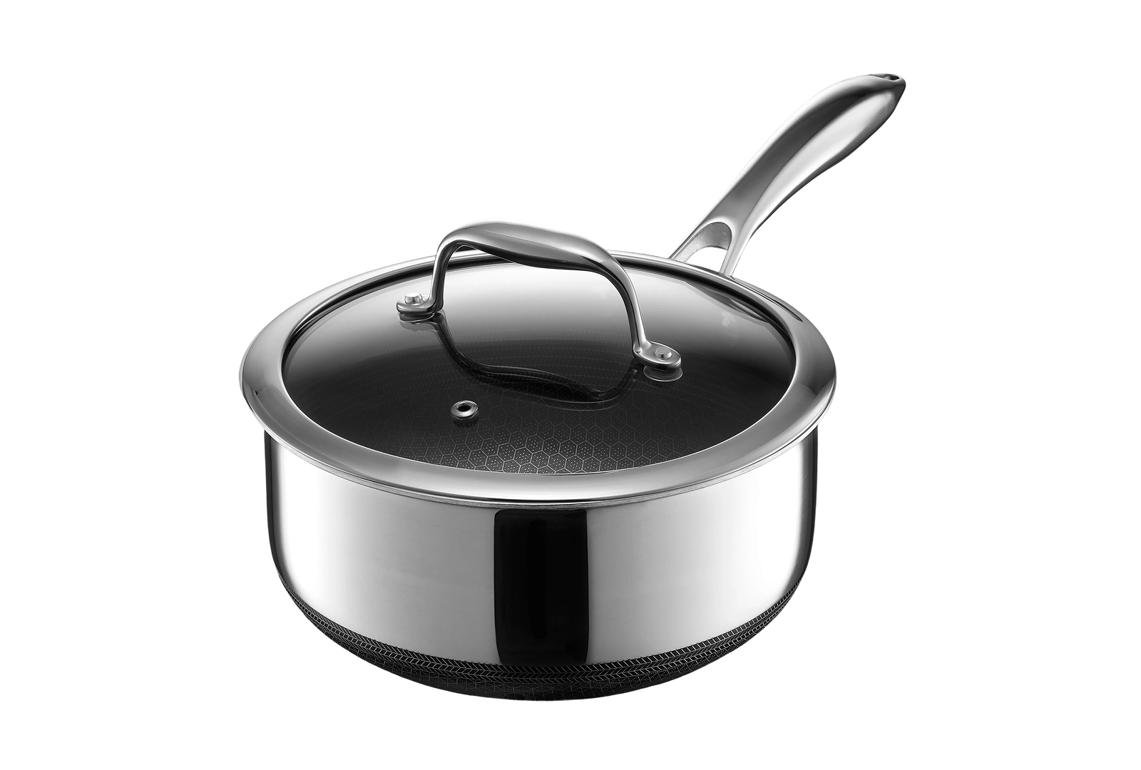 Hybrid Saucepan With Lid, 3-Qt