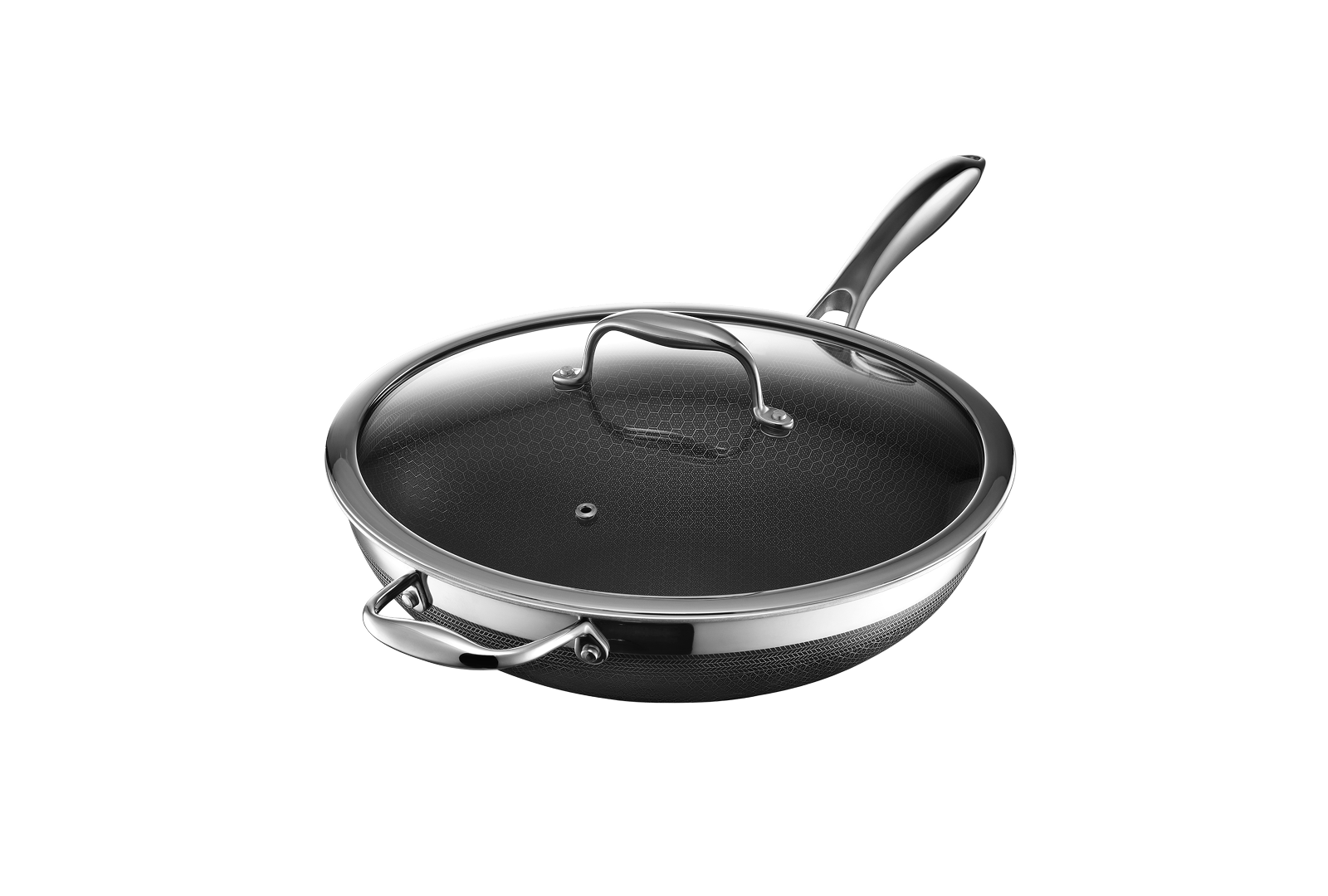 12" Hybrid Wok with Lid
