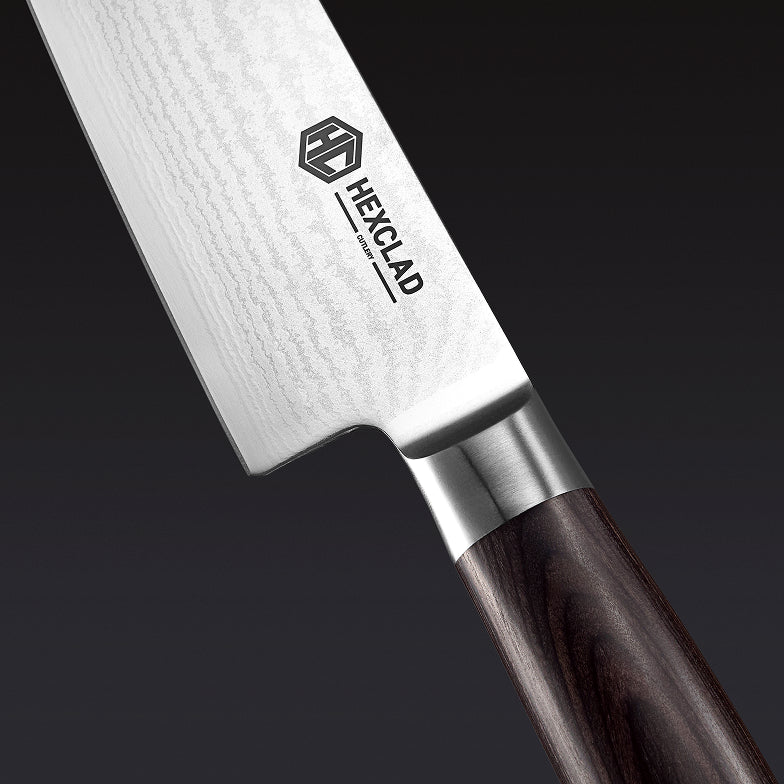 Damascus Steel Chef's Knife, 8" (Espresso) - Image 3