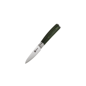 Damascus Steel Paring Knife, 3.5" (Green)