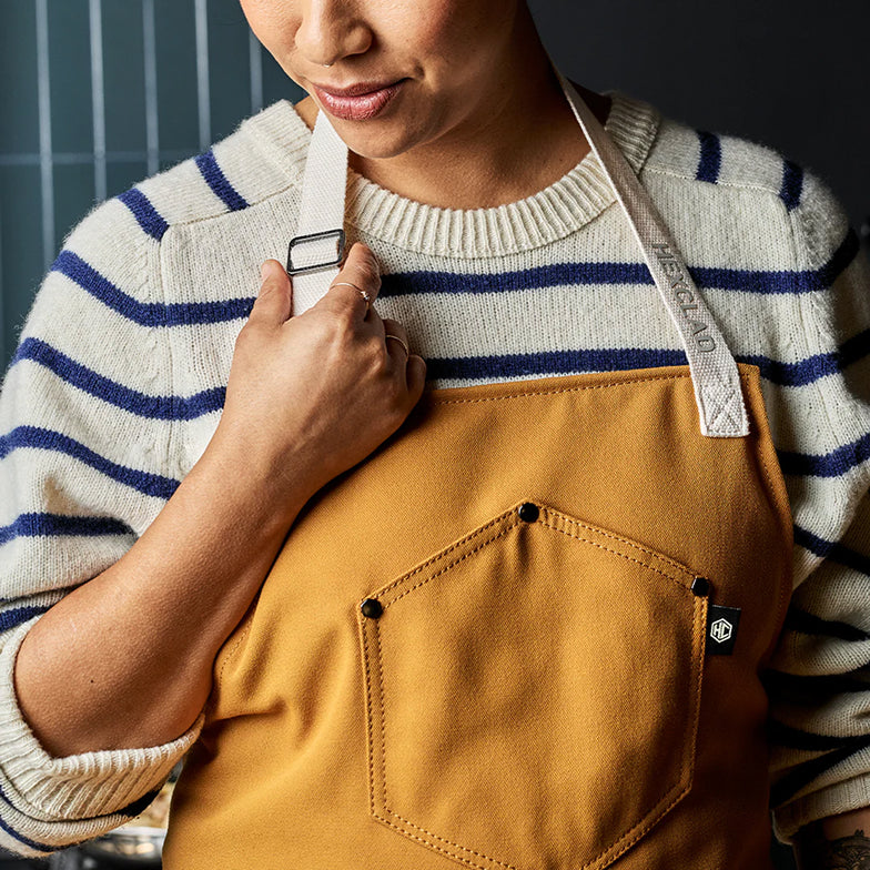 Eco Modern Apron (Mustard) - Image 3