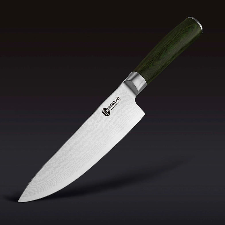 Essential Damascus Steel Knife Set, 6-pc (Green) - Image 2