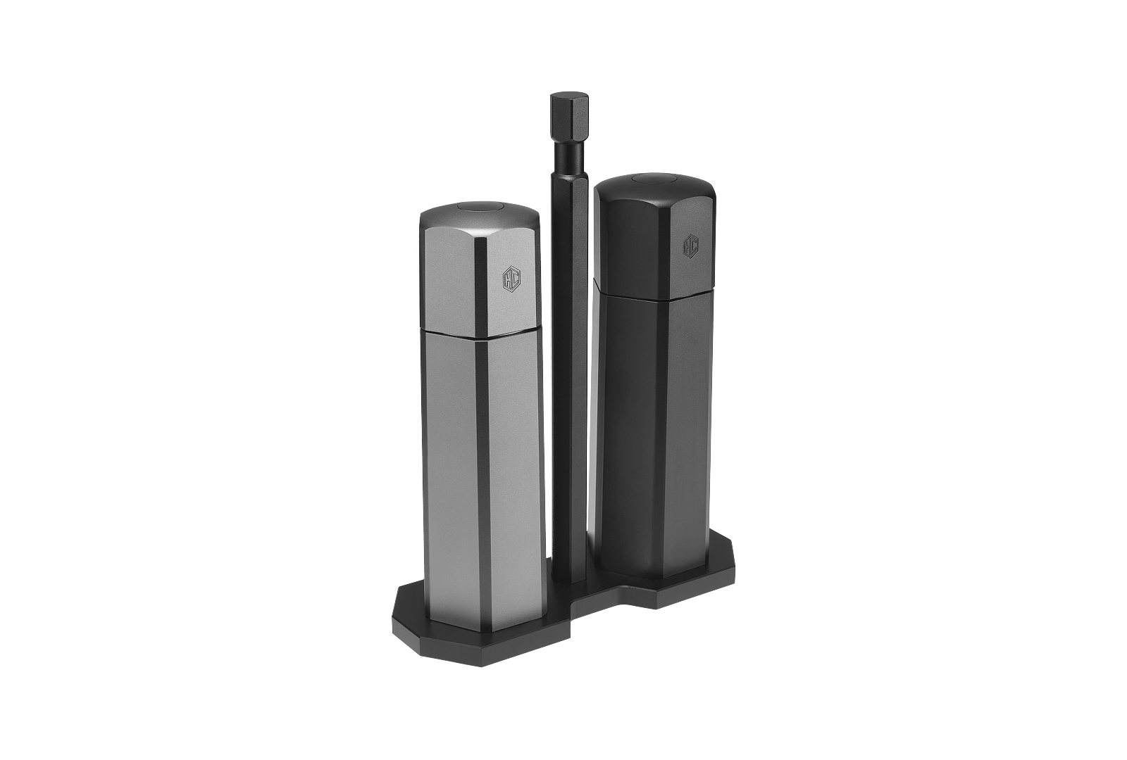 HexMill Tabletop Salt & Pepper Grinder Set