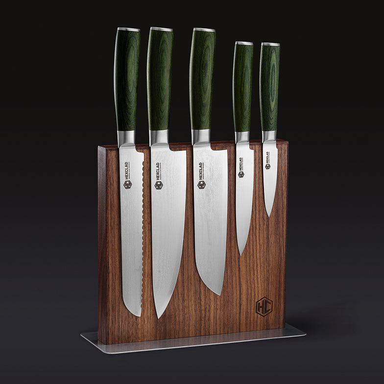 Magnetic Knife Block, Walnut - Image 5