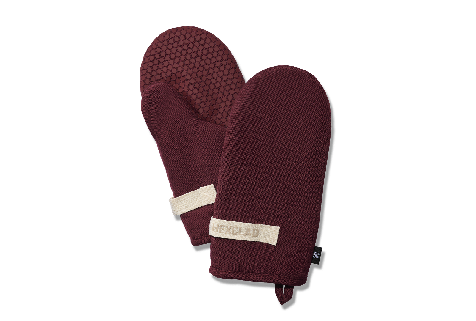 Eco Modern Oven Mitt Set - Crimson
