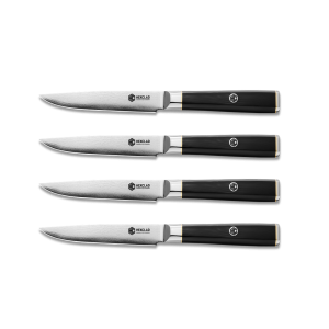 Master Series Damascus Steel Steak Knife Set, 4-pc