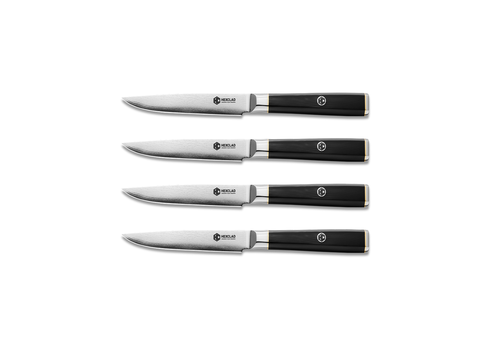 Master Series Damascus Steel Steak Knife Set, 4-pc