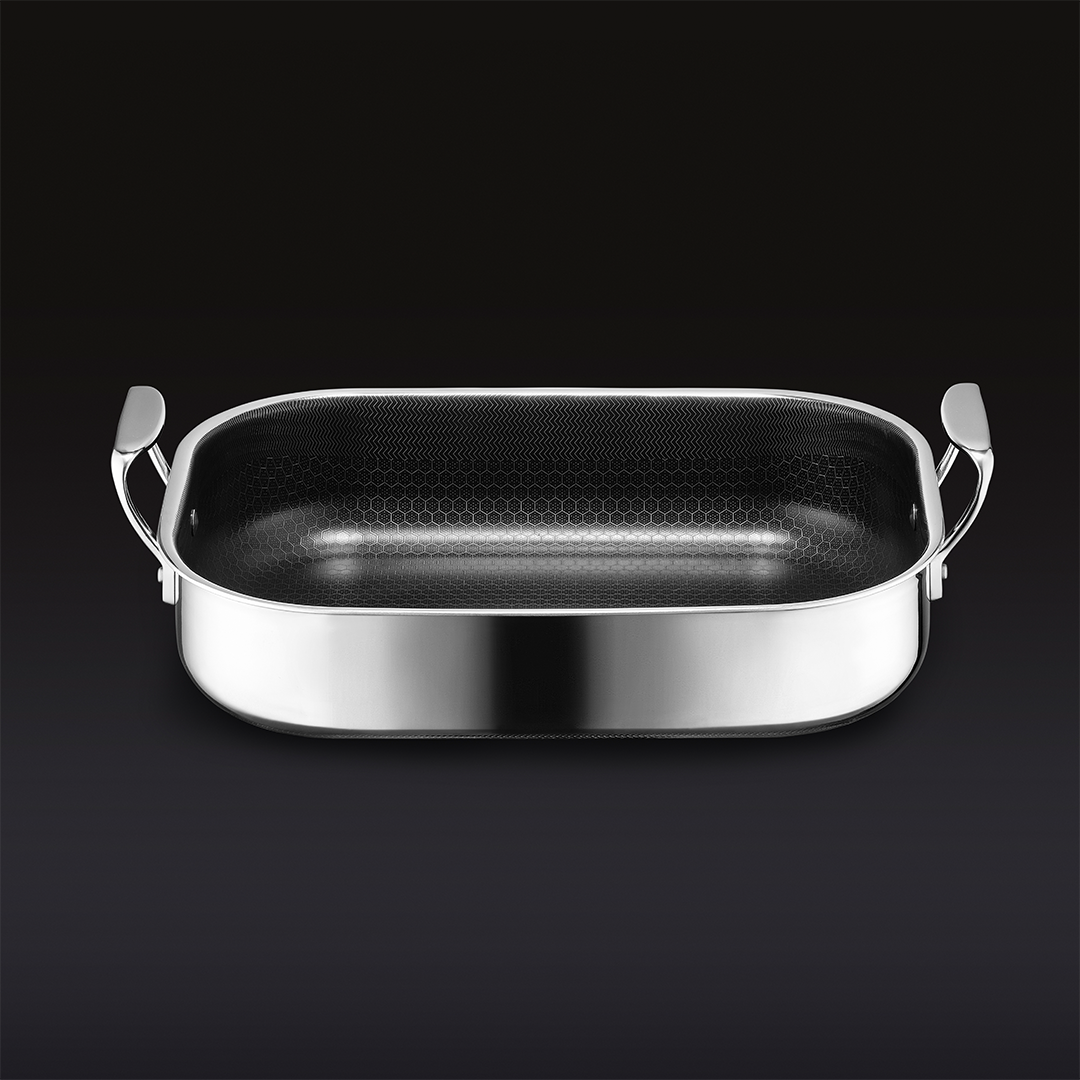 Small Hybrid Roasting Pan w/ Rack, 10" x 14"